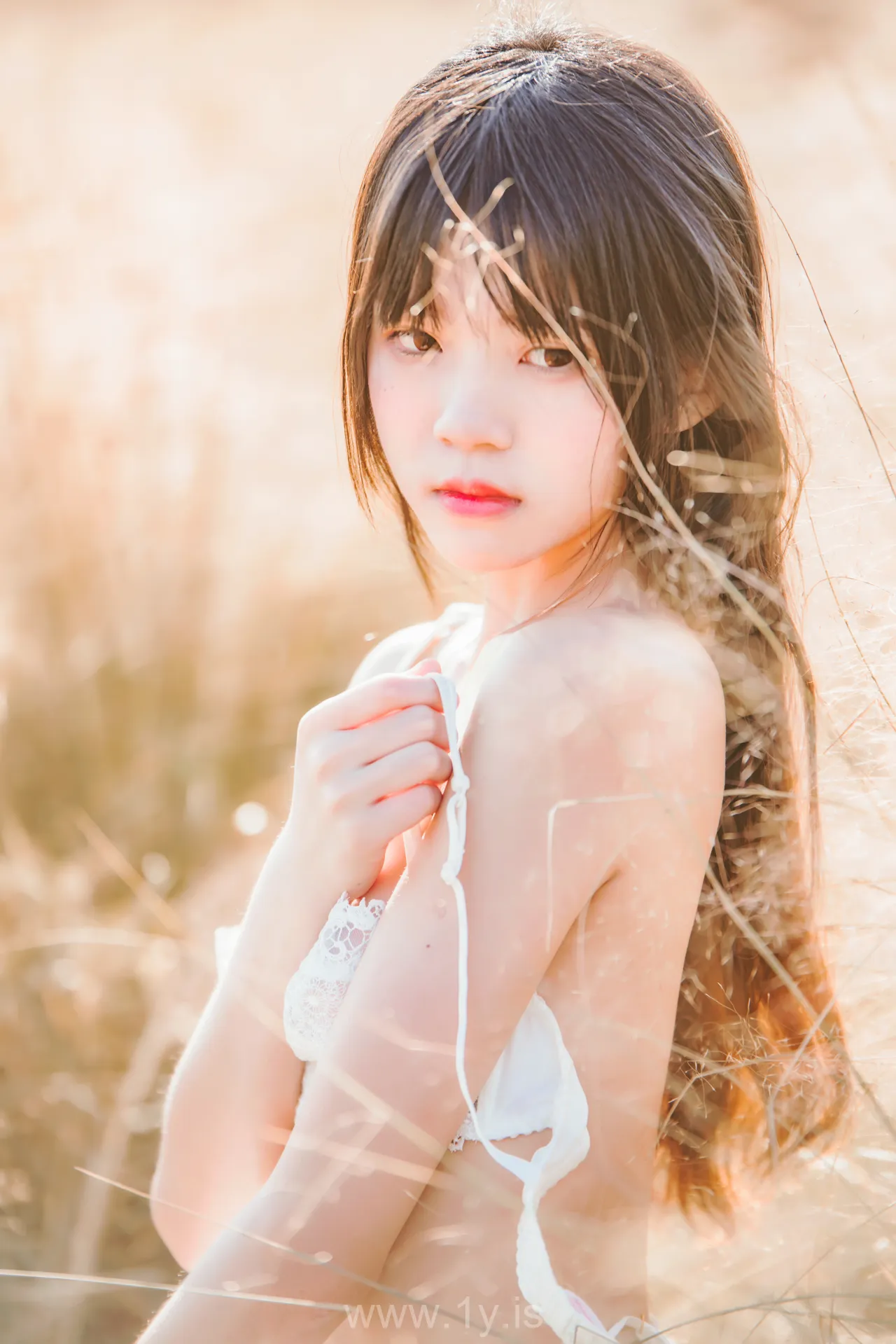 桜桃喵 NO.14 冬眠 白裙上